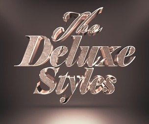 The Deluxe Styles PSD Fully Editable Text Effect. Layer Style PSD Mockup Template