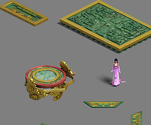 Luxury palace - local accessories
