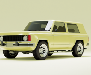 Generic 80s 2 door SUV