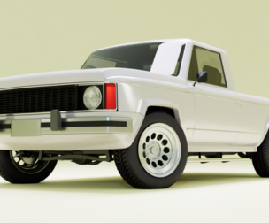 80s pickup truck
