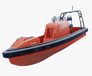 Fast Motor Lifeboat Aged