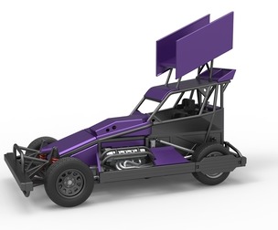 New Zealand Superstock car V4 Scale 1:25
