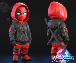 Deadpool Chibi printable stl
