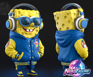 Hip Hop SpongeBob Figurine stl printable