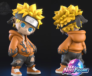 Hip Hop Naruto Figurine stl printable