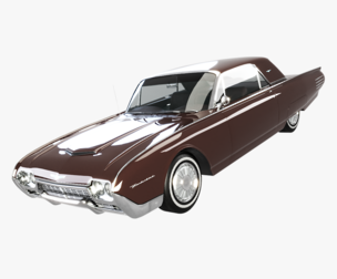 Ford Thunderbird 1961 Convertible Hardtop