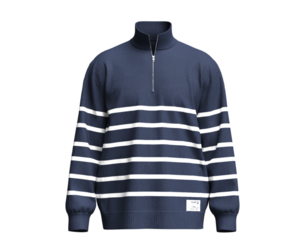 Men Sweat Jacket With Patch | Marvelous / Clo3d / obj / fbx