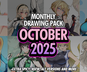 Monthly drawing pack - OCTOBER 2025