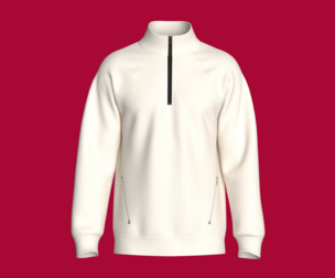 Men Raglan Half Zip Jacket With Bartack | Marvelous / Clo3d / obj / fbx