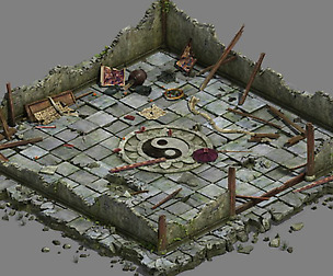 Building - house ruins 02