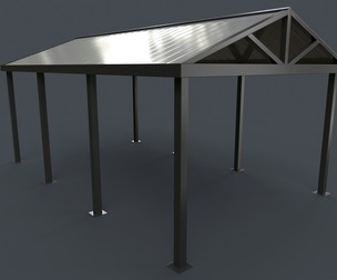PBR Outdoor Patio Carports Canopy A