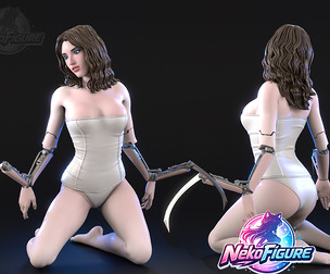 Cyberpunk 2077 Statue Figurine stl printable collectable