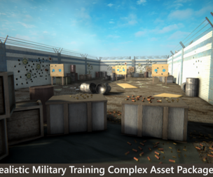 Realistic Modern Military Training Complex Asset Package