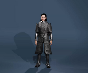 Realistic Young Chinese General Full Body Face Rig - UE5 Ready