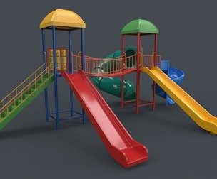 PBR Playground Outdoor Jungle Gym 14