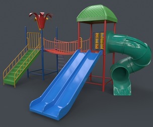 PBR Playground Outdoor Jungle Gym 16