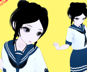 Xue - AnimeSchool Girl