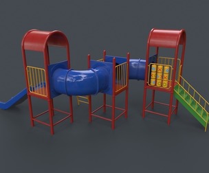 PBR Playground Outdoor Jungle Gym 19