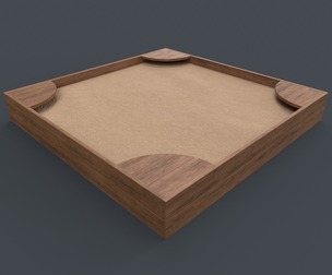 PBR Outdoor Wooden Sandbox Square A