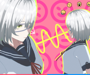 Gameready Anime - Eyepatch School Student