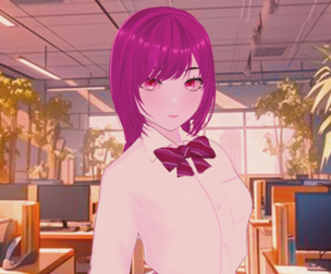 Anime Office Girl