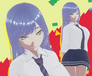 Gameready Anime - Female Sensei