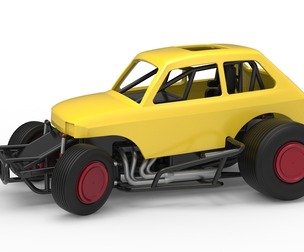 Super rod Version 2 while turning Scale 1:25