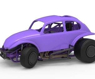Super rod Version 3 while turning Scale 1:25