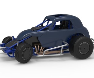 Super rod Version 4 while turning Scale 1:25