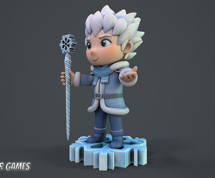 Jack Frost Stylized 3d model