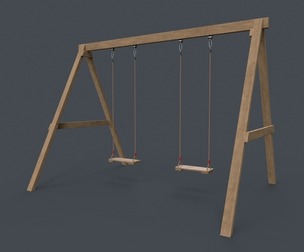 PBR Modular Outdoor Playground Swing Sets B