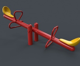 PBR Modular Outdoor See Saw Playground A
