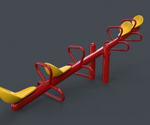 PBR Modular Outdoor See Saw Playground B