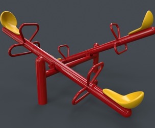 PBR Modular Outdoor See Saw Playground C