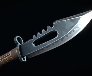 Stylized Military Knife