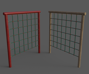 PBR Rope Wall Bars
