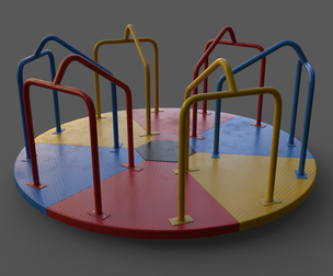 PBR Merry Go Round Roundabout A