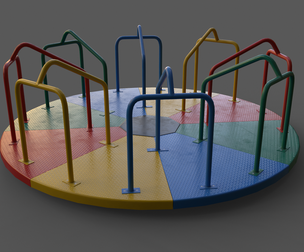 PBR Merry Go Round Roundabout B