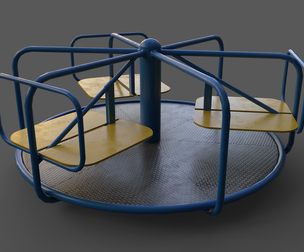 PBR Merry Go Round Roundabout C