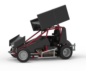 New Zealand Minisprint while turning Scale 1:25