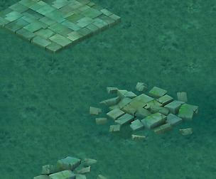 Cartoon version - floor tiles