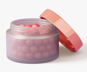 Blush Pearls Jar