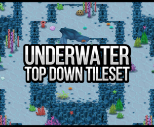 Underwater Top-Down Tileset