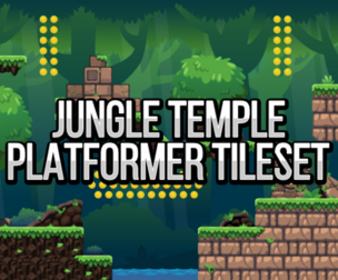 Jungle Temple - Platformer Tileset