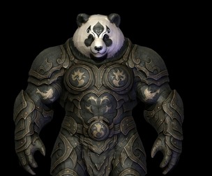 panda worrier