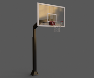 PBR Modern Basketball Stand Hoop