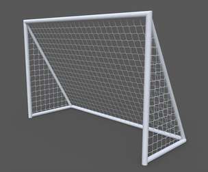 PBR Soccer Football Goal Post A