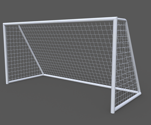 PBR Soccer Football Goal Post B