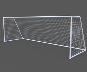 PBR Soccer Football Goal Post D