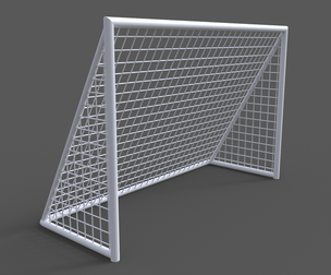 PBR Soccer Football Goal Post F